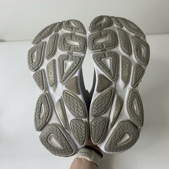 Hoka One One Bondi 8 Women's 10B Harbor Mist Lunar Rock Running Athletic Shoes - Picture 9 of 9